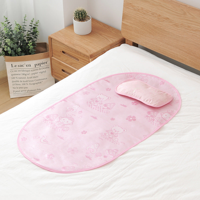 New Portable Crib Breathable Folding Newborns Care Bedding Set with Mosquito Net Basket Pillow Cotton Sleeping Cot Baby Nest Bed