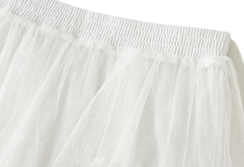 Women's High Waisted Slimming Sand Cake Skirt, Half Skirt, High-End Feeling Gauze, Long Skirt, Summer, , 2025 Hundred fold skirt