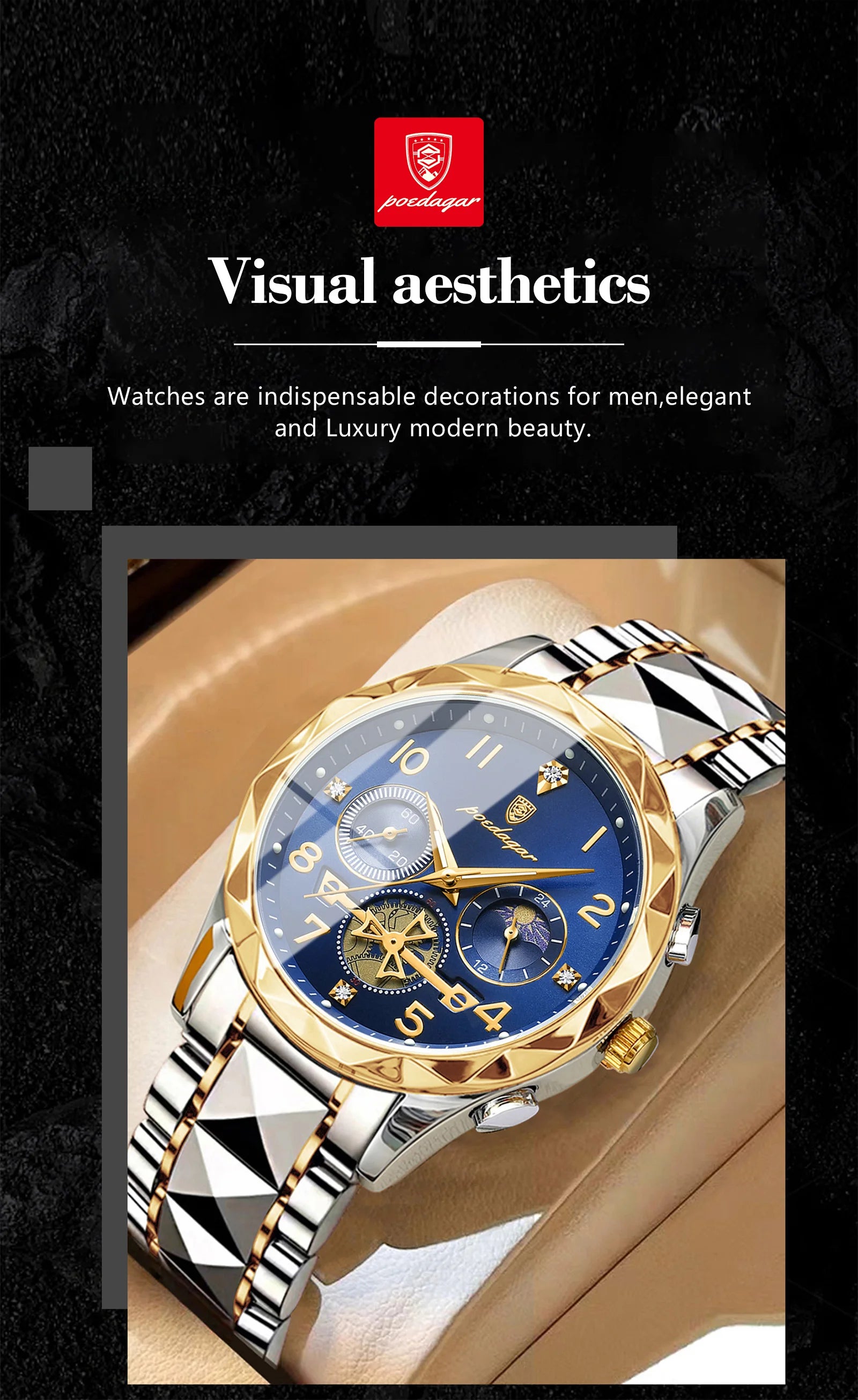 POEDAGAR Luxury Sports Men