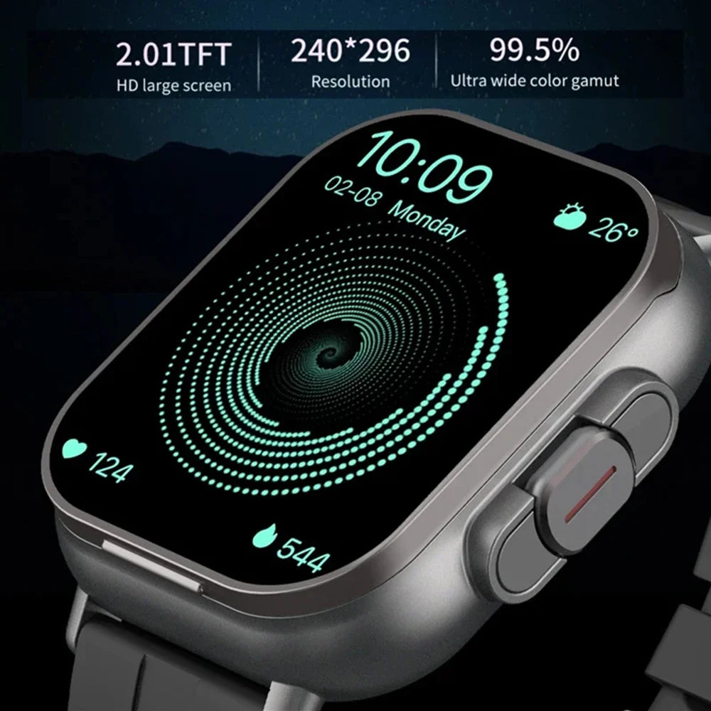 TWS 2 In 1 Smart Sports Watch Wireless Bluetooth Headset Calling Health Monitor Fitness Record Watches With Headset