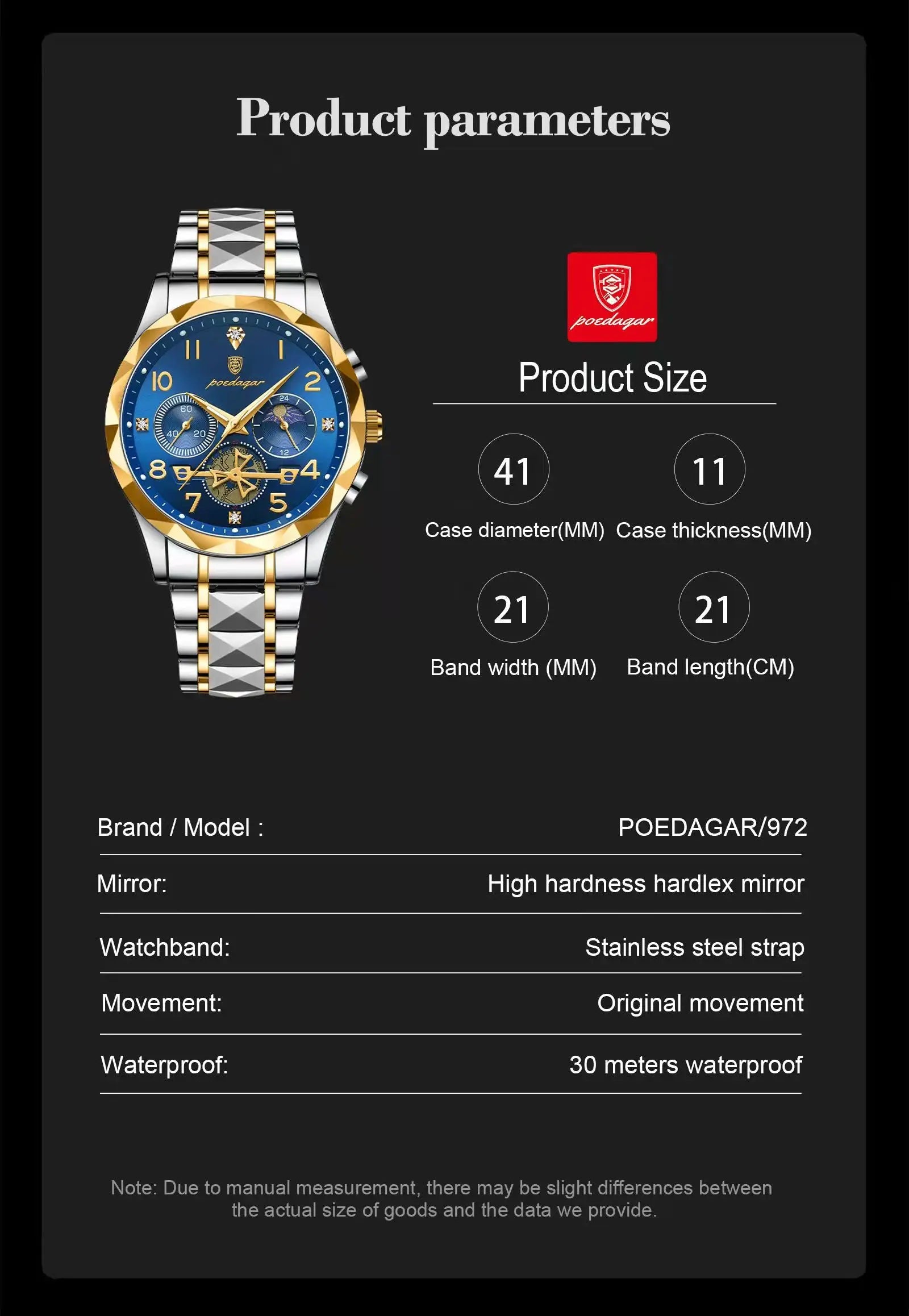 POEDAGAR Luxury Sports Men