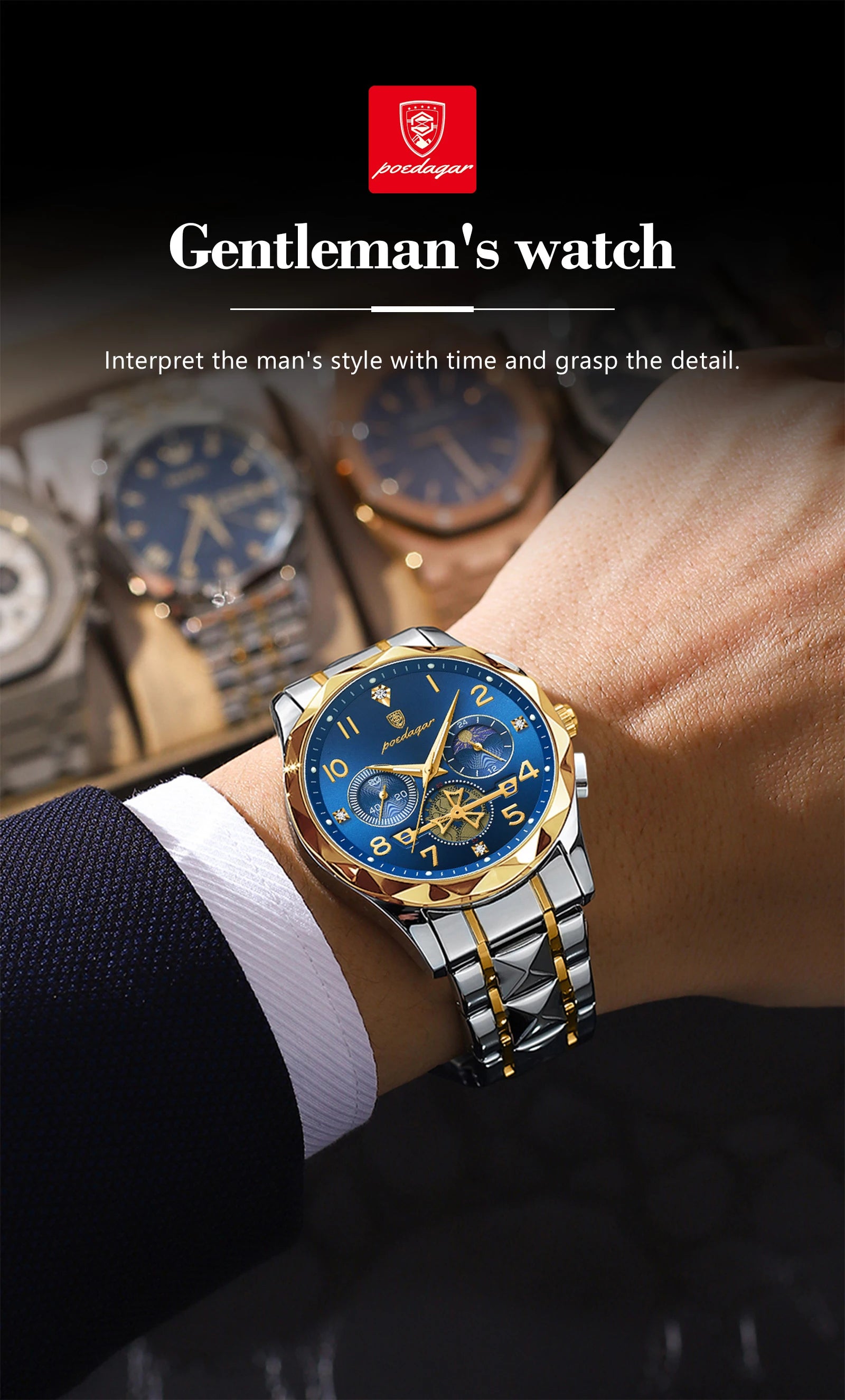POEDAGAR Luxury Sports Men
