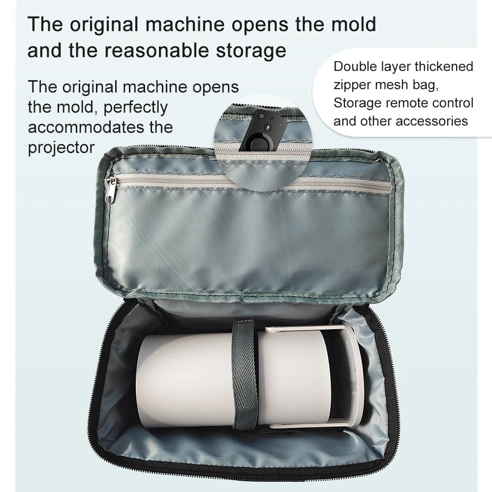 Salange Storage Case Travel Carry Projector Bag for Magcubic HY300 Protector Carrying Bags for HY320 Projector