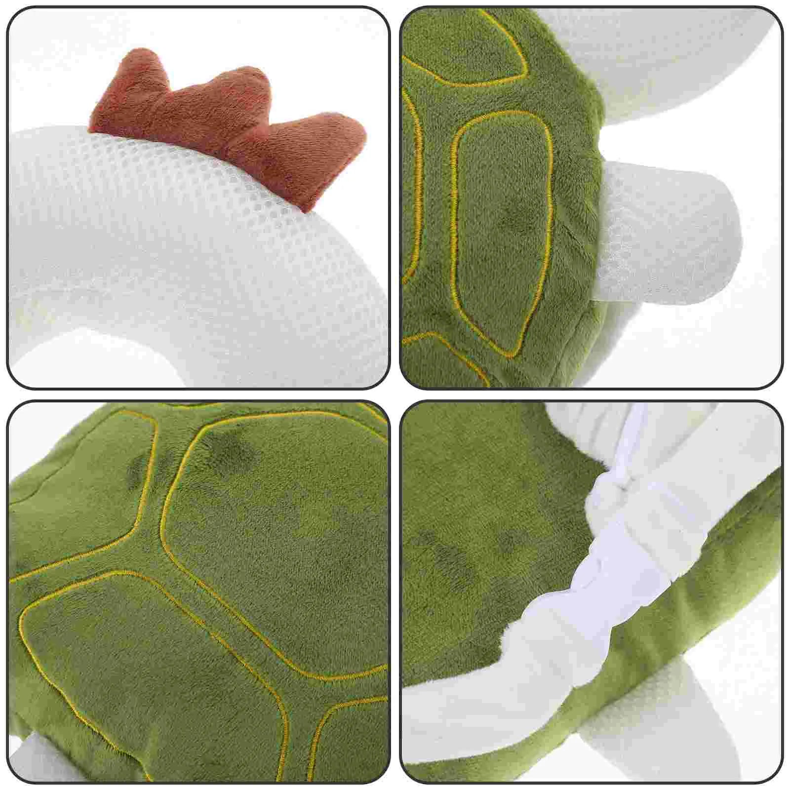 Head Protector Toddler Protection Backpack Anti-collision Infant Crystal Velvet Cute for Baby Turtle