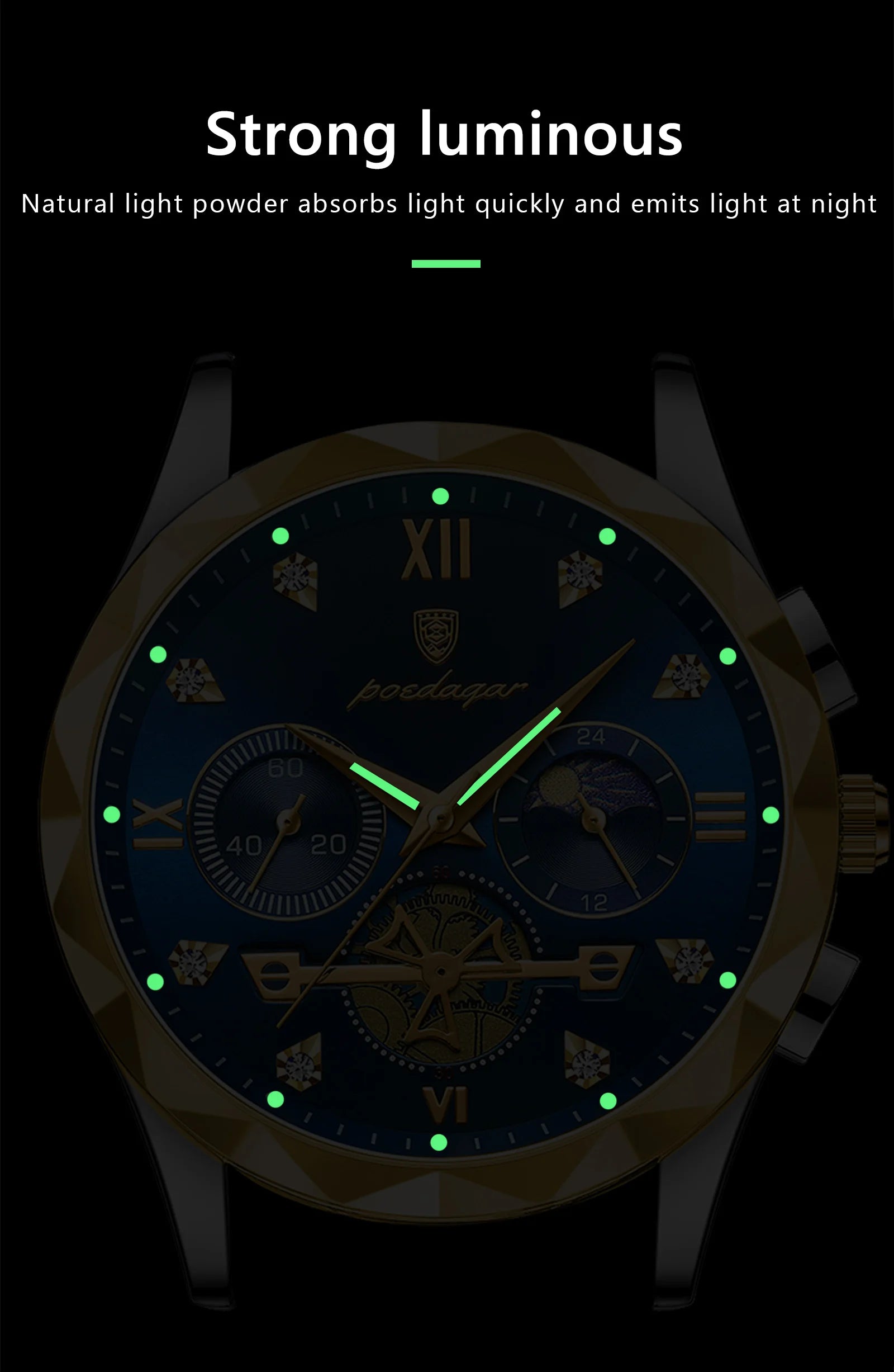 POEDAGAR Luxury Man Waterproof
