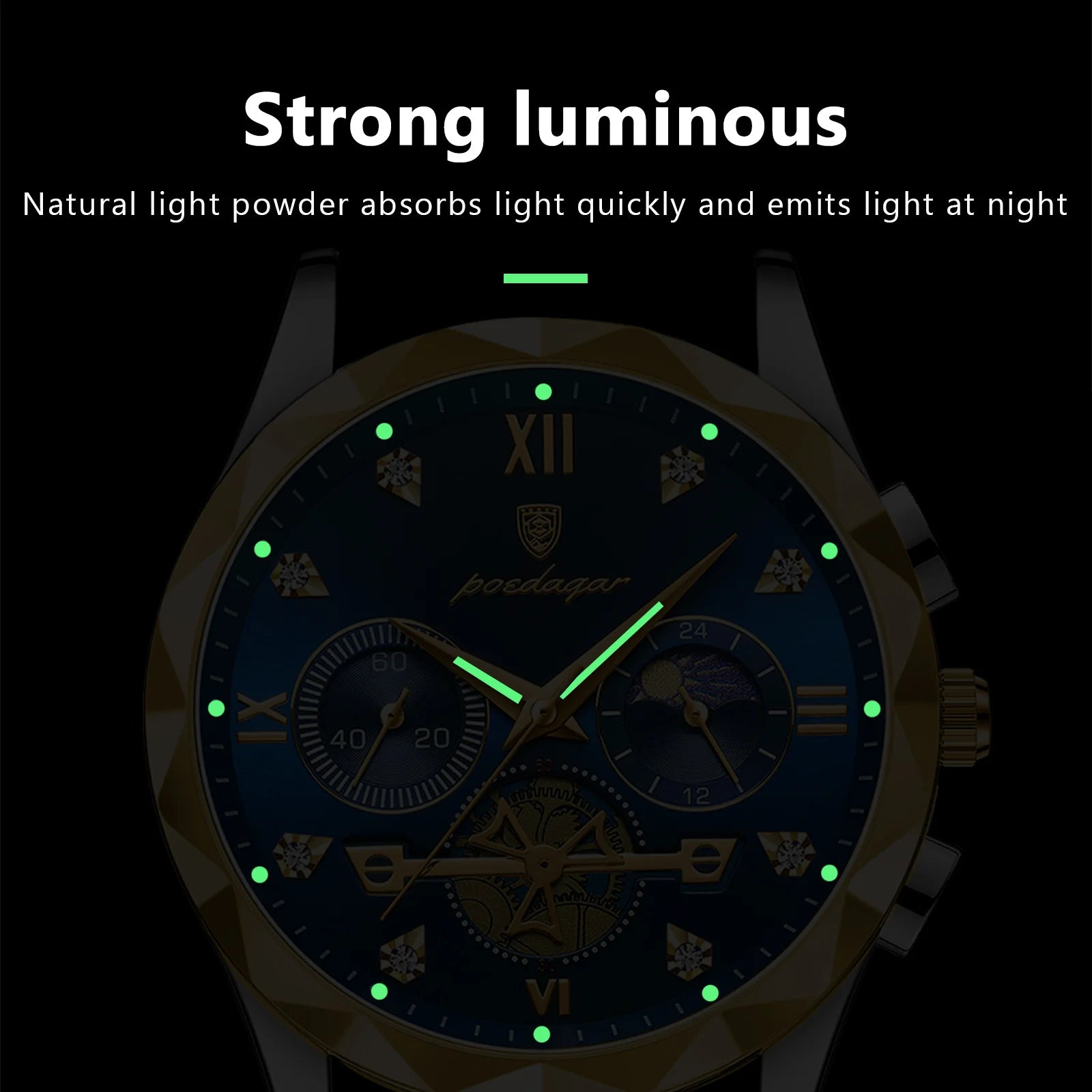 POEDAGAR Luxury Man Waterproof