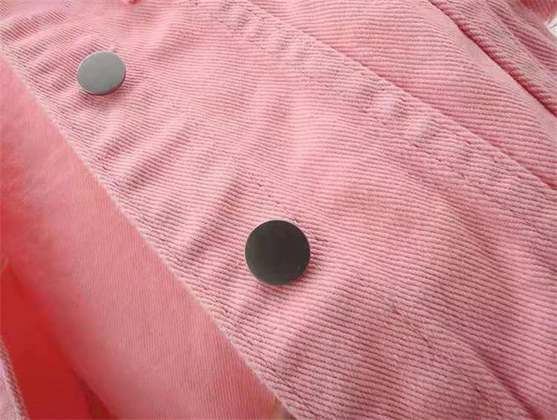 2024 New Women Spring Autumn Denim Jacket Tops Pink Color Solid Short Multicolor Feminino Three Quarter Sleeve Jean Jacket