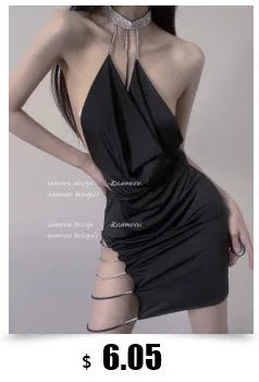 2023 Sexy Spicy Girl Bold Hollow Out Elegant Fashion Gentle Skirt Set Short Long Sleeve Top High Waist Skirt Set Female AIWB