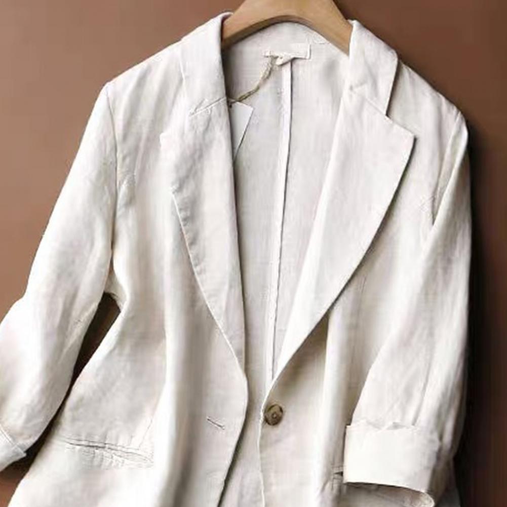 Women Jacket Single Button Women Suit Coat Formal Wear-resistant Lady Suit Coat 여성봄자켓