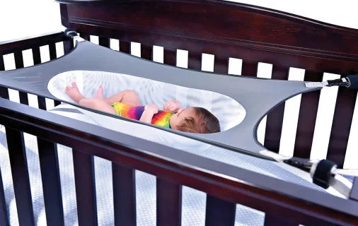 Infant Baby Hammock Newborn Kid Sleeping Bed Safe Detachable Baby Cot Crib Swing Elastic Adjustable Net Bumpers In the Crib