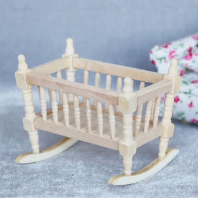 Wooden Baby Cradle Cribs Crib Cradles And Dollhouse Beds