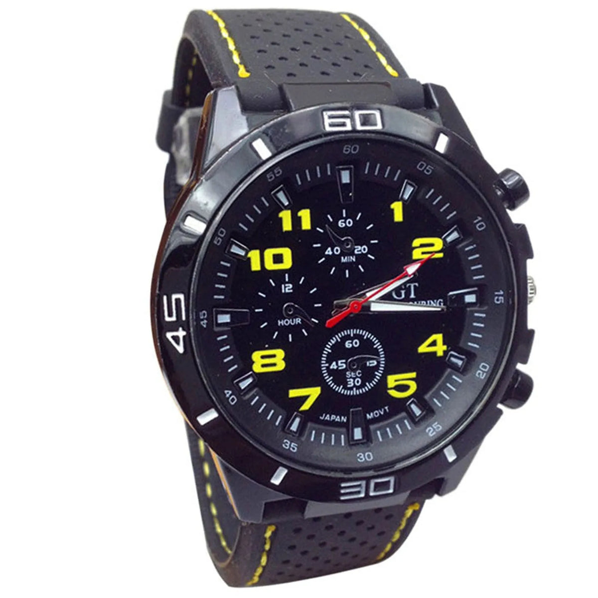 Watch Men Luxury Quartz Watch Sport Wristwatch Silicone Fashion Cadeau Homme שעון יד לגבר Часы Наручные Мужский Reloj Hombre