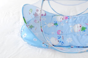 New Portable Crib Breathable Folding Newborns Care Bedding Set with Mosquito Net Basket Pillow Cotton Sleeping Cot Baby Nest Bed