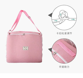 New Infant Cotton Cradle Crib Newborn Basket Bassinet Newborn Bed Portable Baby Nest for Boys Girls Travel Bag Cot Cushion Gift