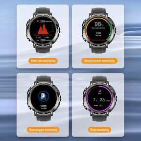 2 In 1 TWS Earphones Smart Watch Waterproof Wireless Bluetooth Dual Headset Call Health Blood Pressure Sports Music Smartwatch