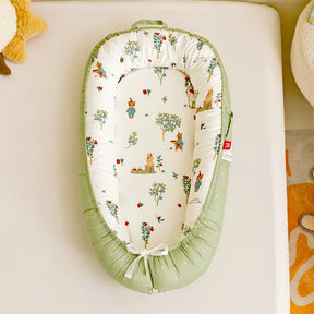 Infant Newborn Baby Lounger Portable Baby Nest Bed for Girls Boys Cotton Crib Toddler Bed Baby Nursery Carrycot Co Sleeper Bed