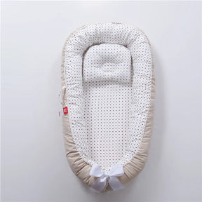 Infant Newborn Baby Lounger Portable Baby Nest Bed for Girls Boys Cotton Crib Toddler Bed Baby Nursery Carrycot Co Sleeper Bed