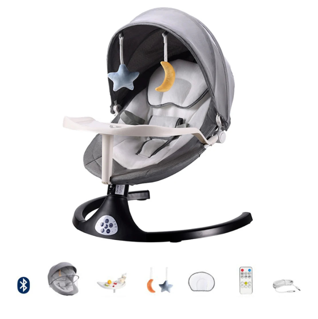 Baby Electric Rocking Chair Newborns Sleeping Cradle Bed Child comfort chair reclining chair for baby Baby Bed 0-3 years old