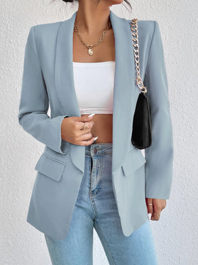 Chic Rose Red Blazers for Women Spring 2023 Casual Coats Black Women's Jacket Suit Basic Slim Summer Blazer Women Jacket Office