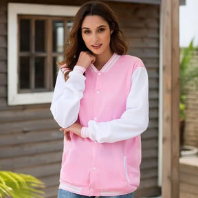 New Kamado Nezuko Printing Jacket Women Men Casual Baseball Jacket Autumn And Winter Baseball Uniform Coat