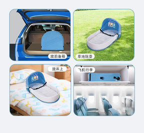 Portable Baby Bed Infant Travel Crib Multi-function Bebe Bed Newborn Crib with Mosquito Net Baby Travel Cot Cribs for Baby Nest