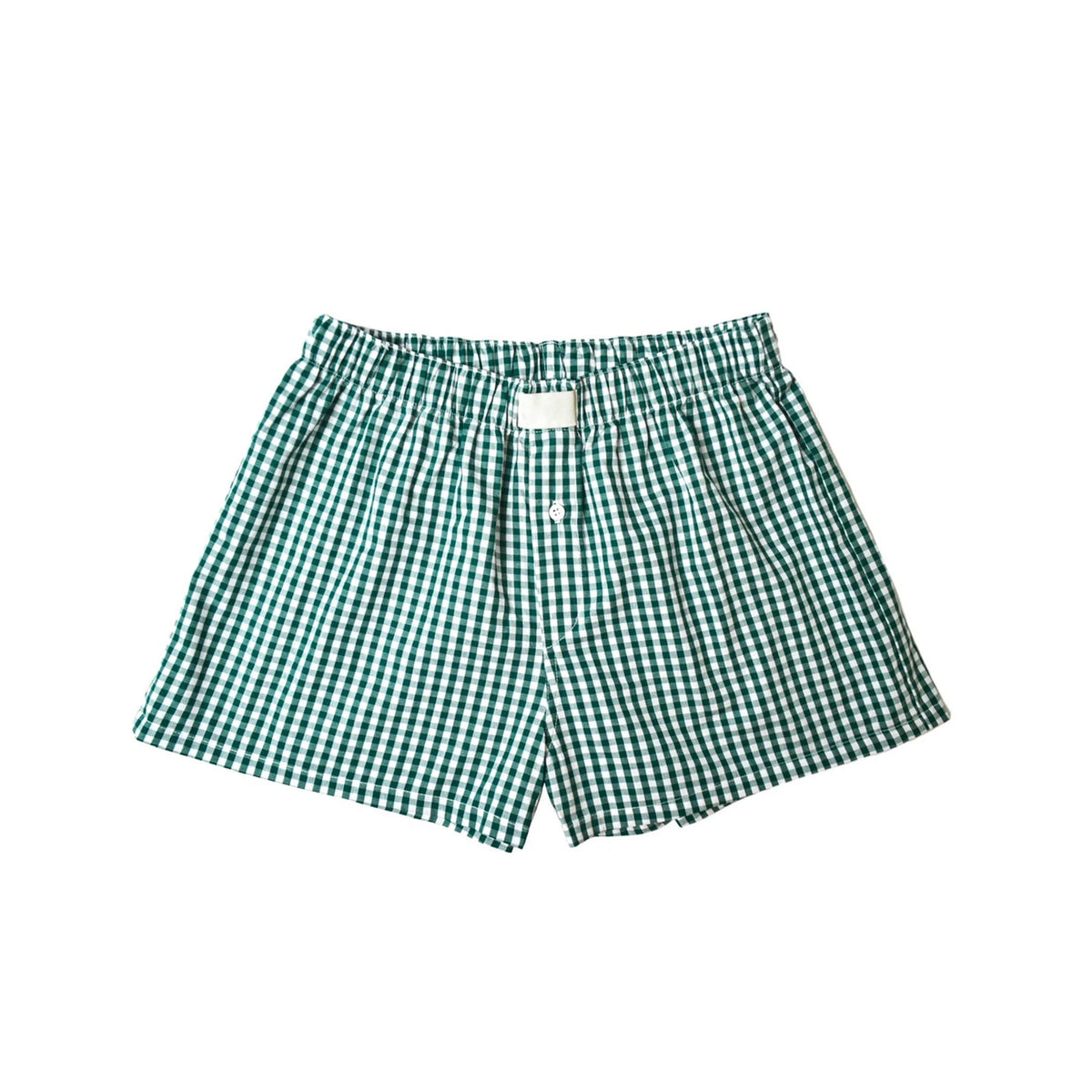 Women s Y2K Summer Lounge Shorts Checkered Printed Sports Shorts with Button Elastic Pajamas Short for Women