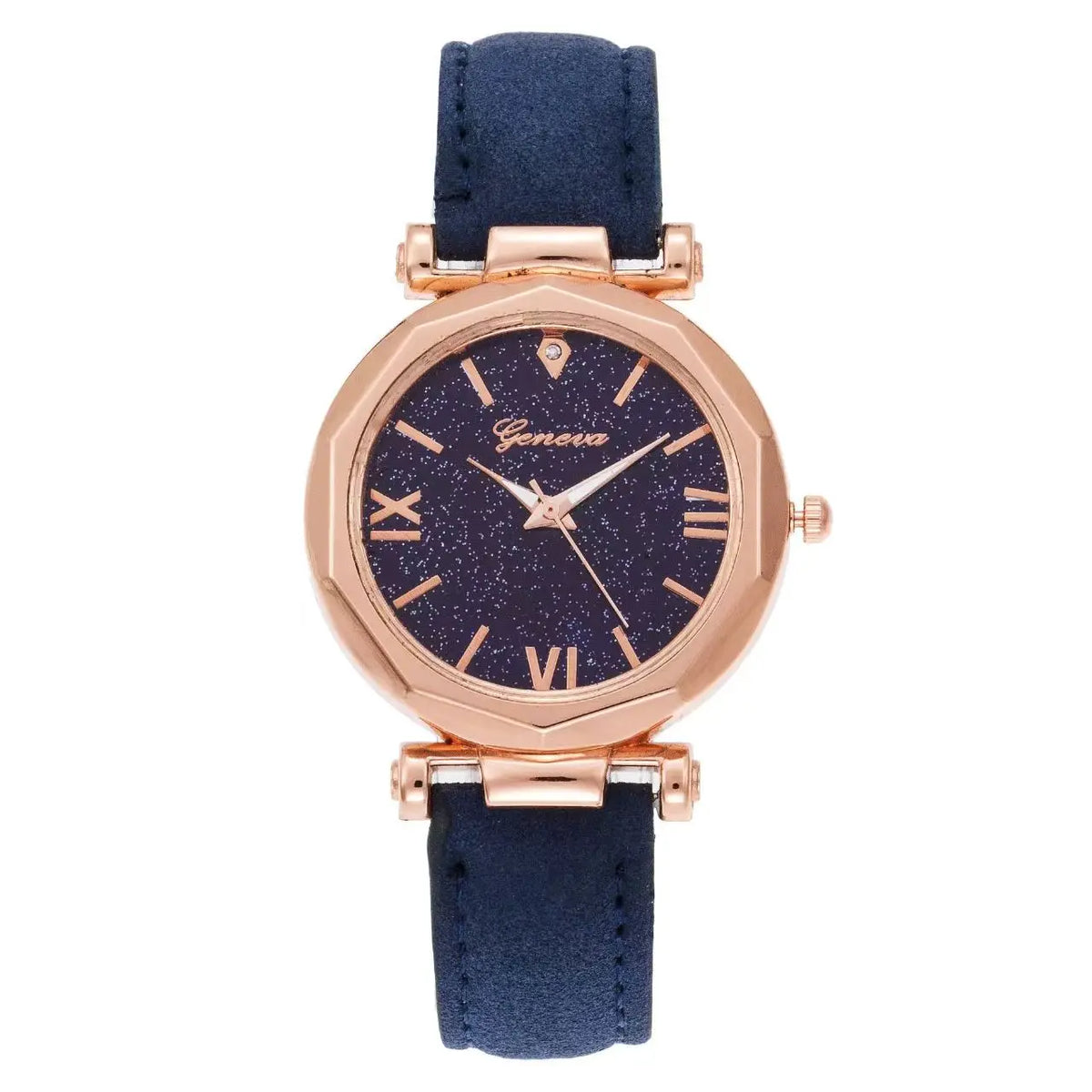 WOKAI high quality fashion luxury Full diamond Pigeon Egg Diamond Lady quartz belt Watch Girl student PROM clock vintage