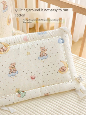 Newborn Crib By Pure Cotton Breathable Anti-collision Cushion Soft Bag, One-piece Crib Is Surrounded By Children's Splicing Bed