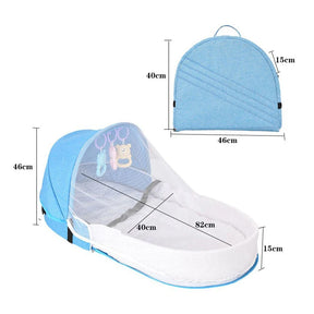 Portable Baby Bed Infant Travel Crib Multi-function Bebe Bed Newborn Crib with Mosquito Net Baby Travel Cot Cribs for Baby Nest