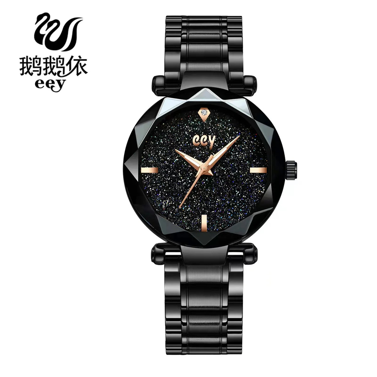 WOKAI high quality large dial men's European style waterproof luminous personality calendar watch boy business clock retro