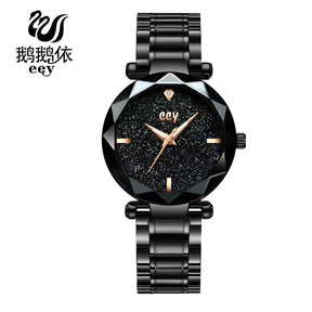 WOKAI high quality large dial men's European style waterproof luminous personality calendar watch boy business clock retro