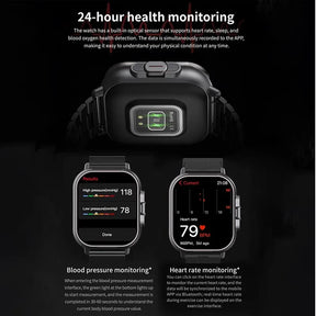 D8 Pro Smart Watch Large Screen With Earbuds TWS 2 In 1 Wireless Bluetooth Noise Earphones NFC Headset Music Sports Smartwatch