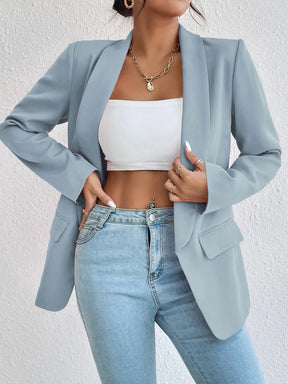 Chic Rose Red Blazers for Women Spring 2023 Casual Coats Black Women's Jacket Suit Basic Slim Summer Blazer Women Jacket Office