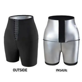 Women's Sauna Slimming Pants Gym Workout Hot Thermo Sweat Sauna Leggings Shapers Waist Trainer Tummy Control Fat Burning Pants