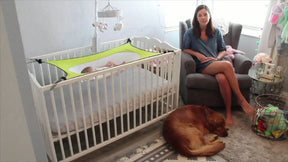 Infant Baby Hammock Newborn Kid Sleeping Bed Safe Detachable Baby Cot Crib Swing Elastic Adjustable Net Bumpers In the Crib
