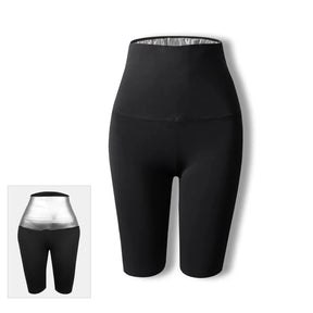 Women's Sauna Slimming Pants Gym Workout Hot Thermo Sweat Sauna Leggings Shapers Waist Trainer Tummy Control Fat Burning Pants