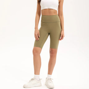Women Yoga Legging Short High Waist Fitness Quick Drying Cycling Workout Gym Shorts Breathable sports pants with Butt pocket