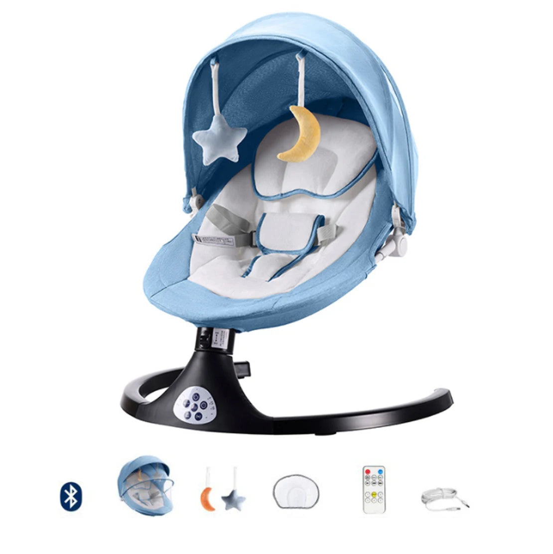 Baby Electric Rocking Chair Newborns Sleeping Cradle Bed Child comfort chair reclining chair for baby Baby Bed 0-3 years old