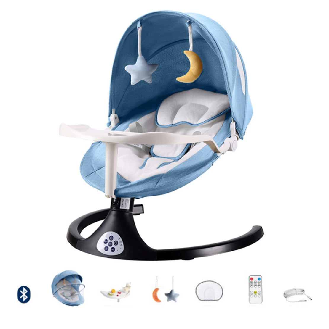 Baby Electric Rocking Chair Newborns Sleeping Cradle Bed Child comfort chair reclining chair for baby Baby Bed 0-3 years old
