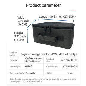 Salange Storage Case Travel Carry Projector Bag for Magcubic HY300 Protector Carrying Bags for HY320 Projector