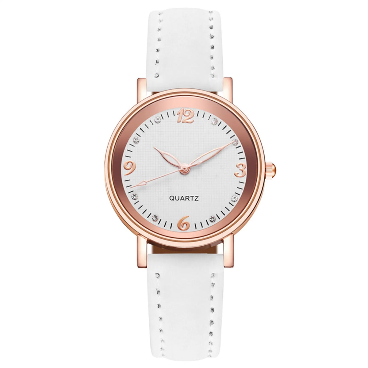 Luxury Quartz Wristwatch Female Fashion Quartz Women's Wristwatch Watches Stainless Steel Case Belt Bquartz Analog Wrist Watch
