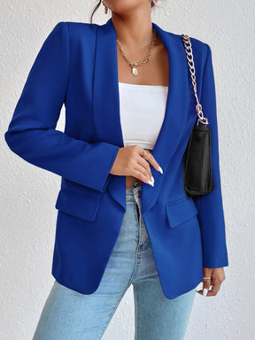 Chic Rose Red Blazers for Women Spring 2023 Casual Coats Black Women's Jacket Suit Basic Slim Summer Blazer Women Jacket Office