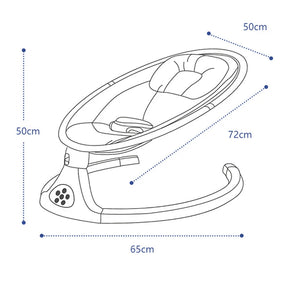 Baby Electric Rocking Chair Newborns Sleeping Cradle Bed Child comfort chair reclining chair for baby Baby Bed 0-3 years old