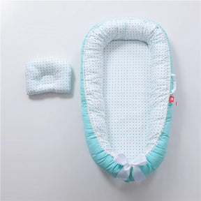 Infant Newborn Baby Lounger Portable Baby Nest Bed for Girls Boys Cotton Crib Toddler Bed Baby Nursery Carrycot Co Sleeper Bed