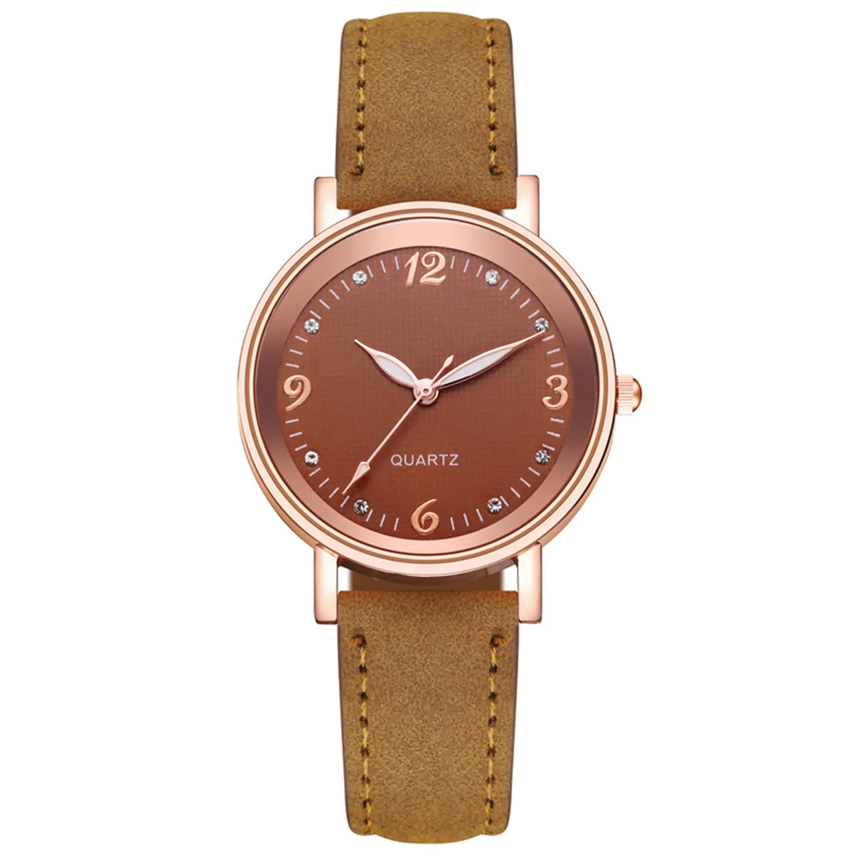 Luxury Quartz Wristwatch Female Fashion Quartz Women's Wristwatch Watches Stainless Steel Case Belt Bquartz Analog Wrist Watch
