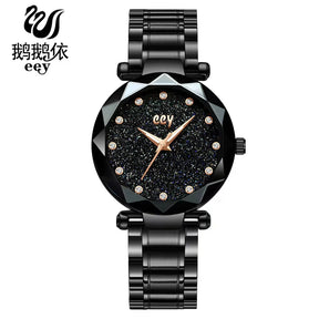 WOKAI high quality large dial men's European style waterproof luminous personality calendar watch boy business clock retro