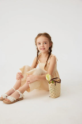 2025 Summer Baby Girl Sets  Fashionable Casual Camisole Shirt and Loose Pants for Kids Girls