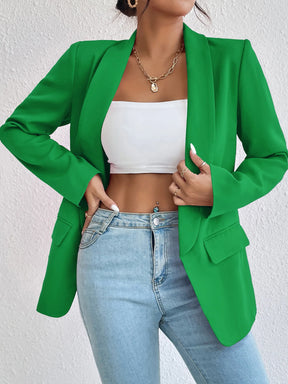 Chic Rose Red Blazers for Women Spring 2023 Casual Coats Black Women's Jacket Suit Basic Slim Summer Blazer Women Jacket Office