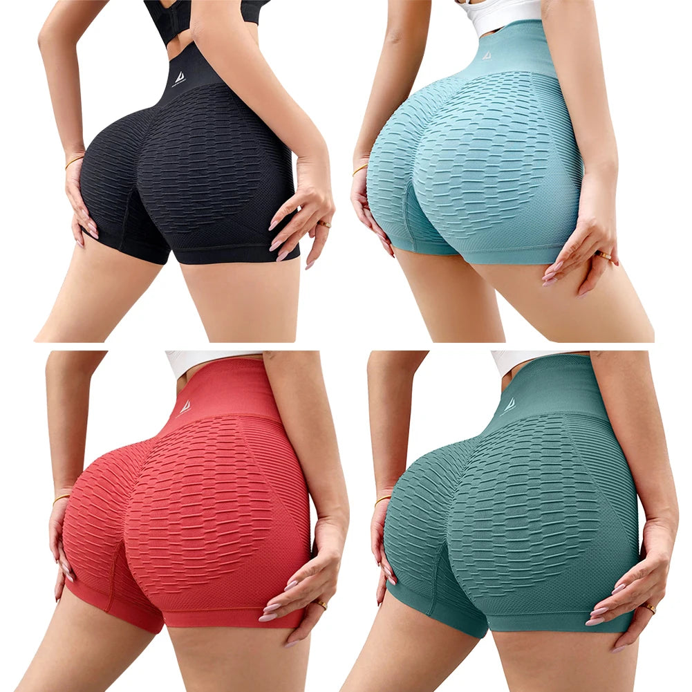 Seamless Sports Shorts High Waist Yoga Shorts Women Pants Push Up Yoga Leggings Elasticity Gym Running Wear Women Cycling Short