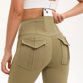 Women Yoga Legging Short High Waist Fitness Quick Drying Cycling Workout Gym Shorts Breathable sports pants with Butt pocket